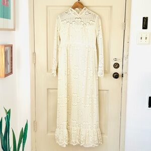 1970’s custom made wedding/prom/prairie dress.